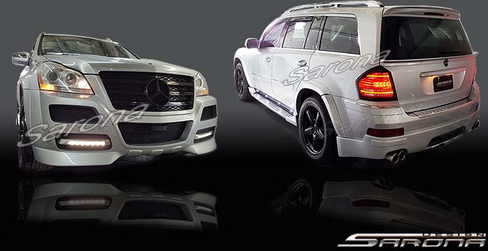 Custom Mercedes GL SUV/SAV/Crossover Body Kit (2006 - 2012) - $3900.00 (Part #MB-154-KT)